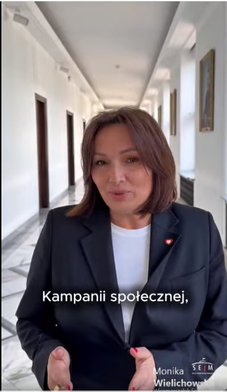 zdjęcie pani Moniki Wielichowskiej- Wicemarszałaek Sejmu Rzeczypospolitej Polskiej