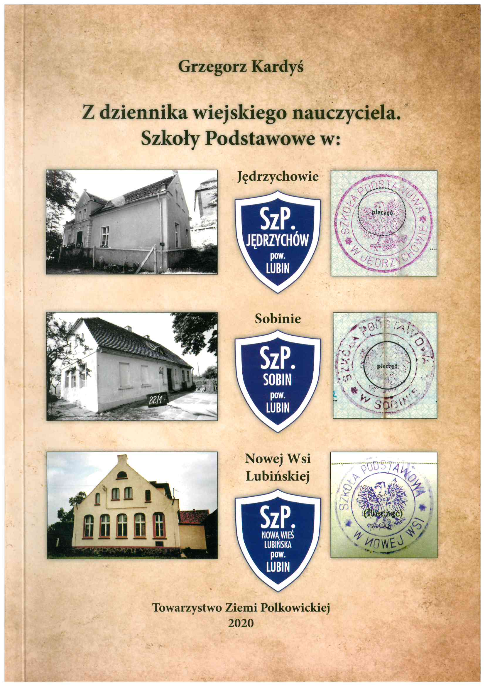 okładka książki o historii szkoły.