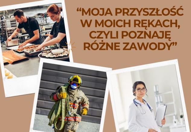 kolaż zdjęć różnych zawodów