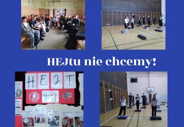 kolaż zdjęć uczniów na zajęciach z psychologiem