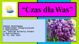 zdjęcie pierwszej strony gazetki szkolnej 